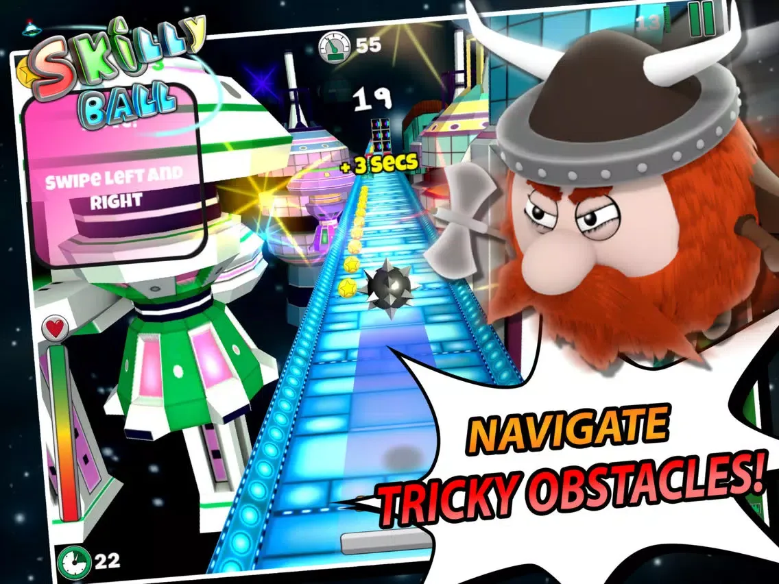 صور Skilly Ball - Endless Runner Roller iPad 