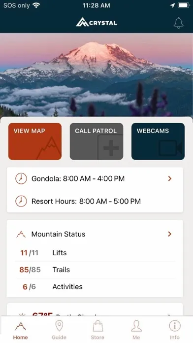 Crystal Mountain, WA スクリーンショット