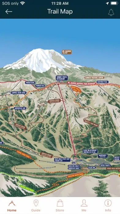 Crystal Mountain, WA スクリーンショット