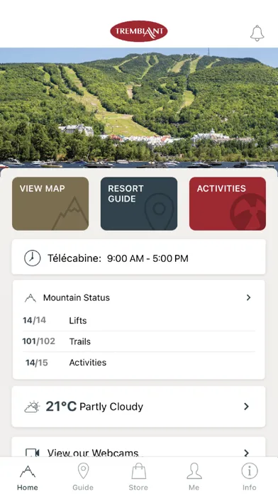 Zrzuty ekranu Mont Tremblant