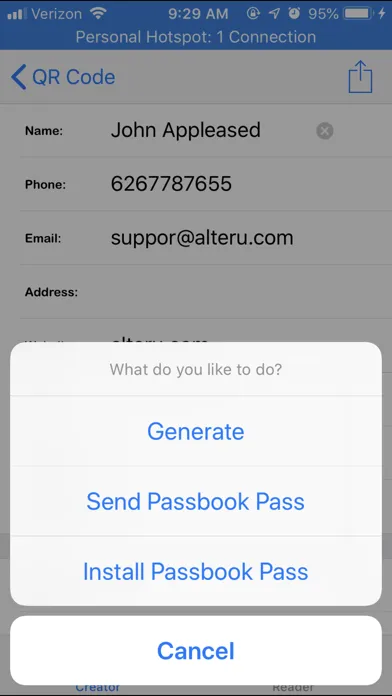 QR Code Reader and Creator স্ক্রিনশট