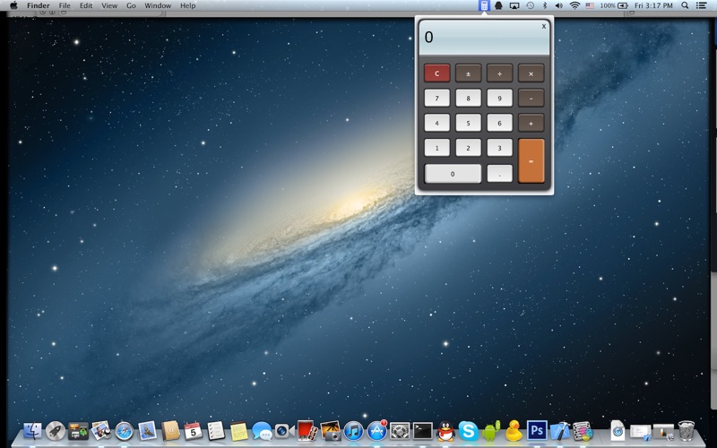 Screenshot di Calculator on Menu