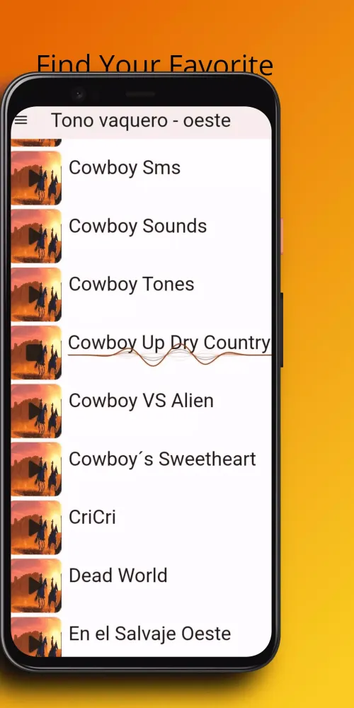 Cowboy ringtone Screenshots