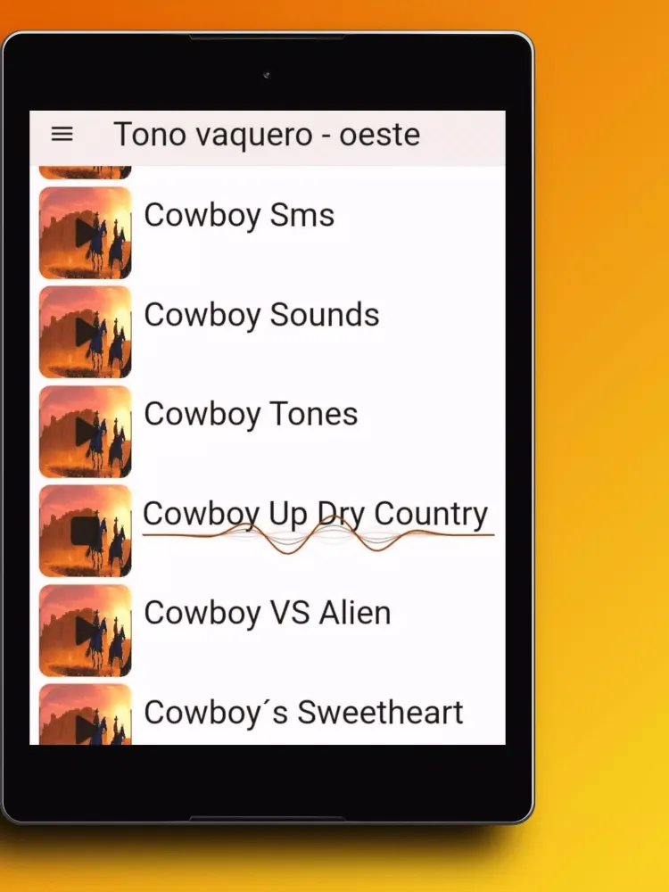 Cowboy ringtone Screenshots