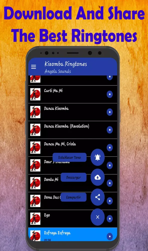 Capturas de pantalla de Angola music ringtones