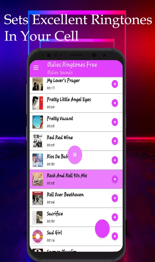 Oldies Ringtones Screenshots