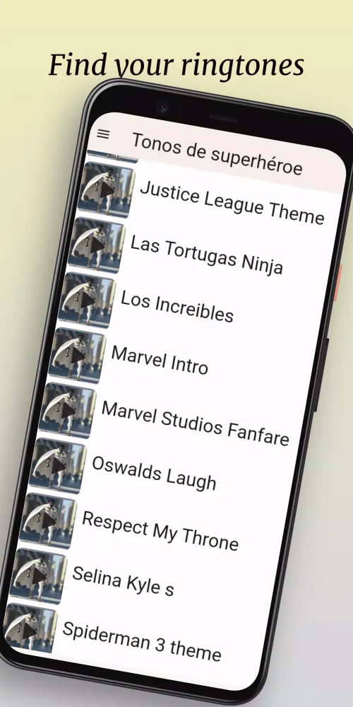 Superhero Ringtone – Sounds Screenshots