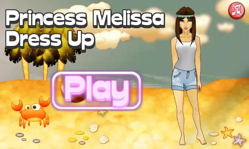 Ảnh chụp màn hình của Princess Melissa Dress-Up