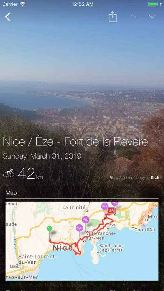 Captures d'écran de AltiFondo for Garmin Connect