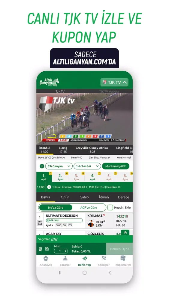 Altılı Ganyan Screenshots