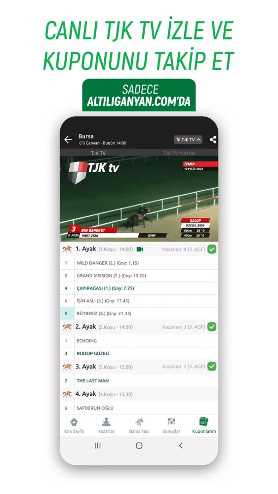 Altılı Ganyan Screenshots