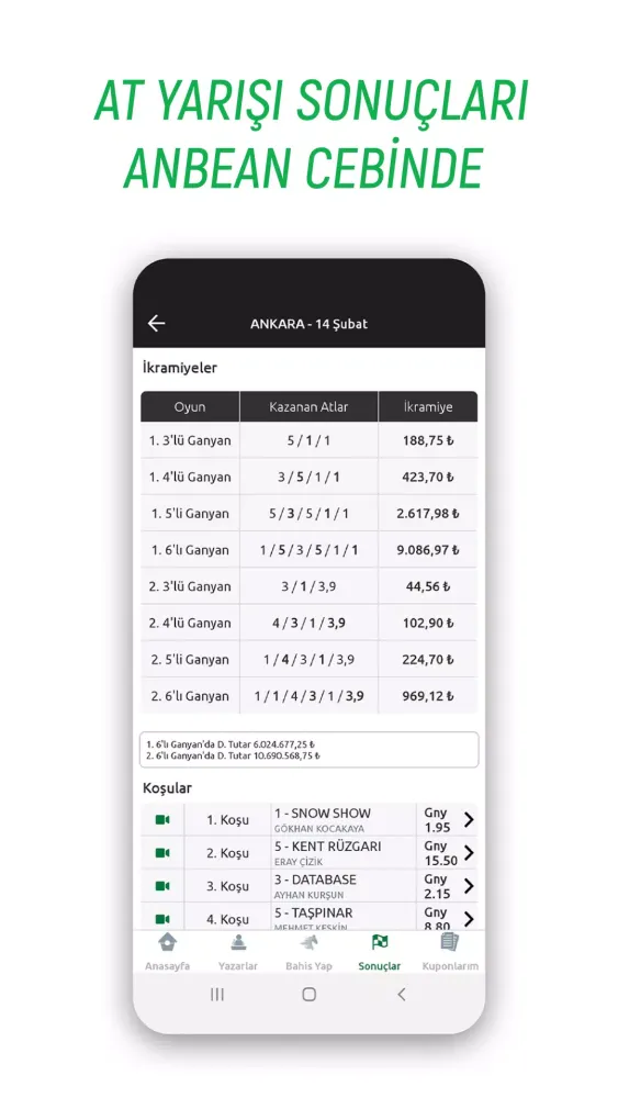 Altılı Ganyan Screenshots
