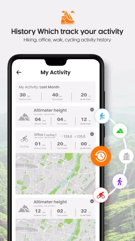 My Elevation: Altimeter App Screenshots