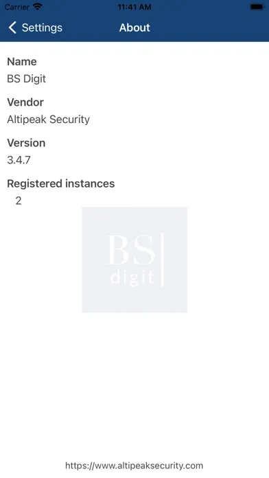 Zrzuty ekranu BS Digit Access