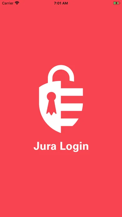 Ảnh chụp màn hình của Jura Login
