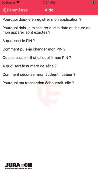 Ảnh chụp màn hình của Jura Login