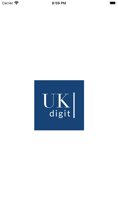 ภาพหน้าจอของ UK Digit Access