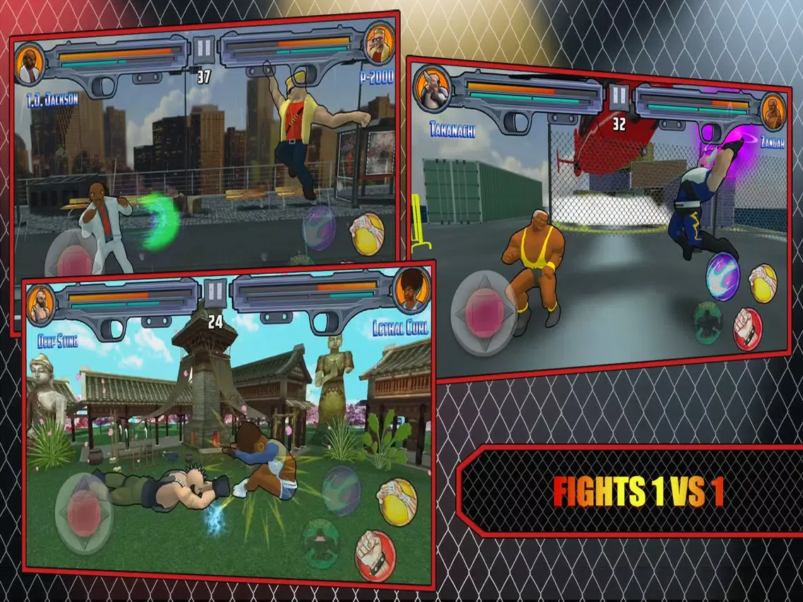 MMA Fighting Street Heroes iPad  Ekran Görüntüleri