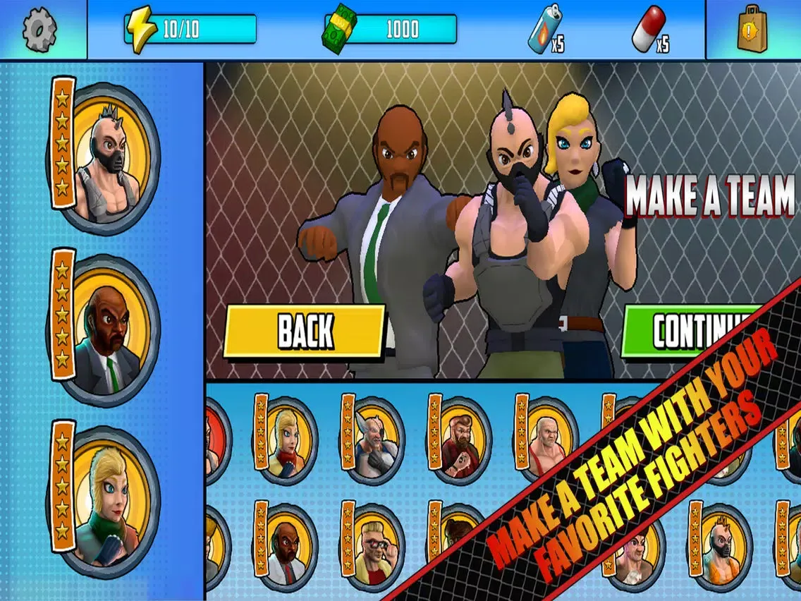 MMA Fighting Street Heroes iPad  Ekran Görüntüleri