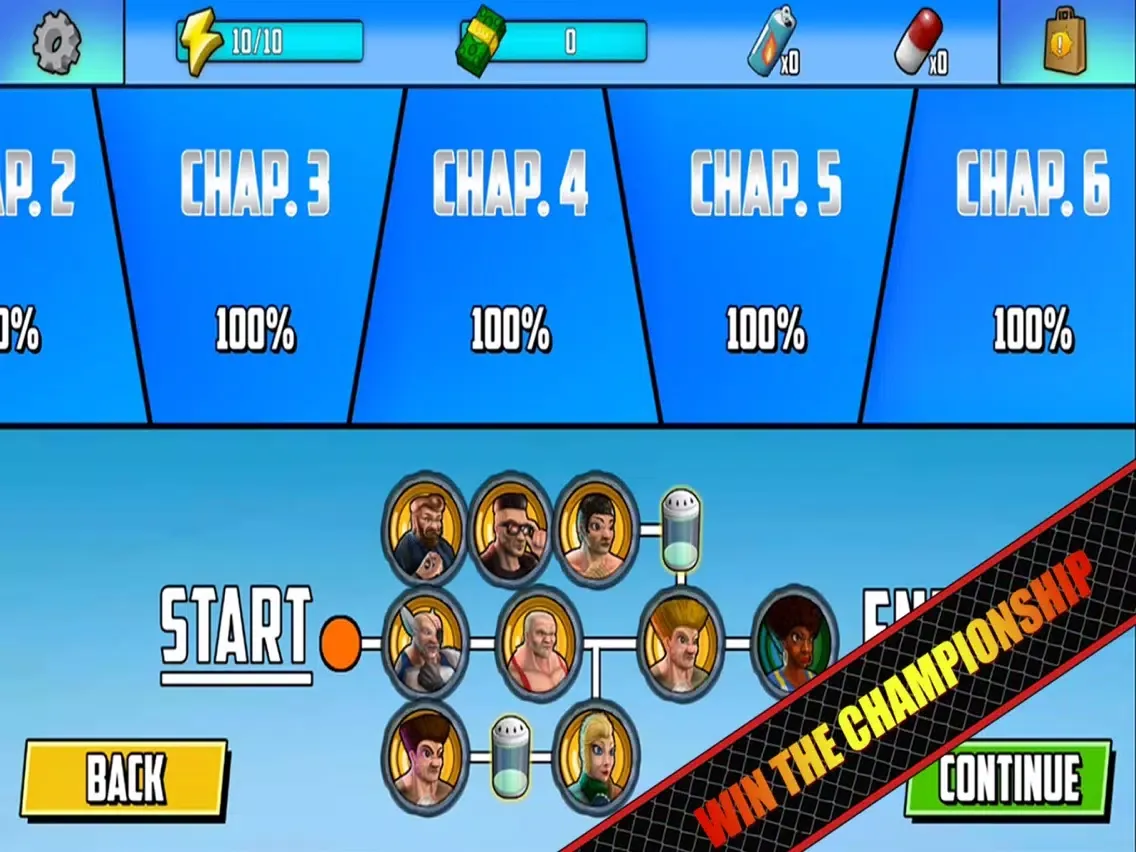 MMA Fighting Street Heroes iPad  Ekran Görüntüleri