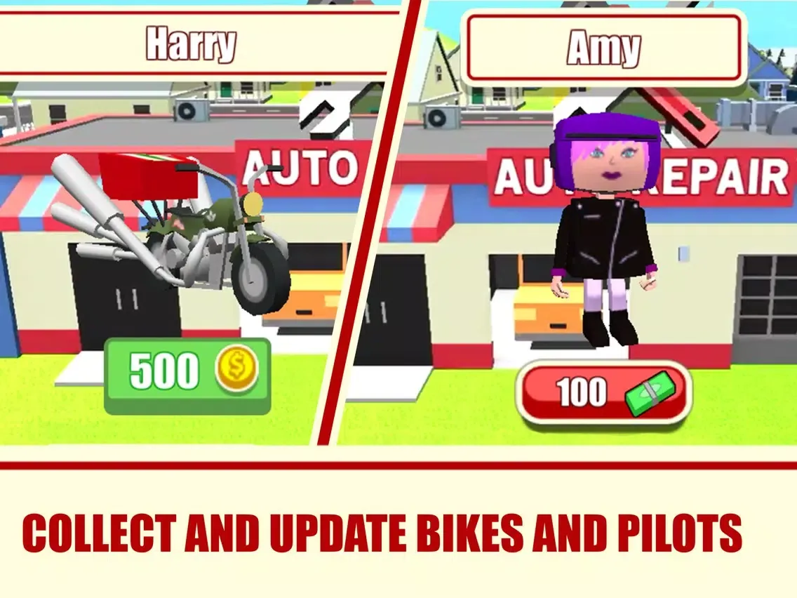 Скриншоты Moto Racing Pizza iPad 