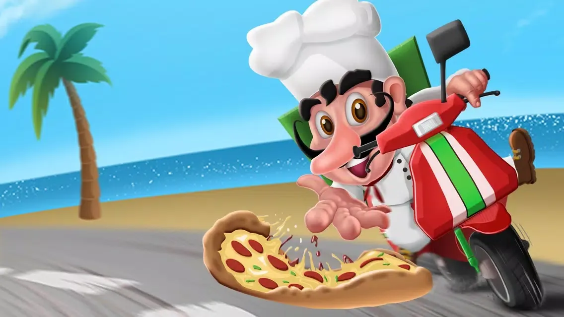 Скриншоты Moto Racing Pizza