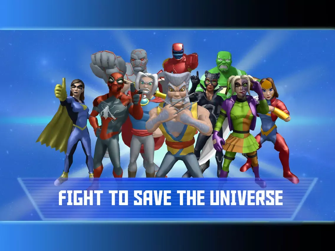 تصاویر Superheroes Music Fighting Games iPad 