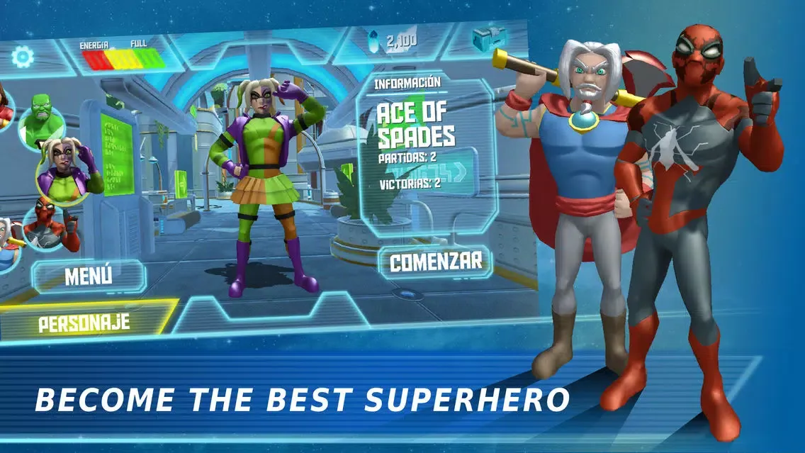 تصاویر Superheroes Music Fighting Games