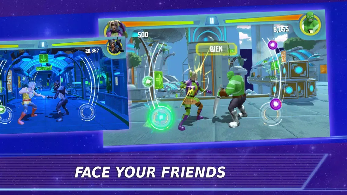 تصاویر Superheroes Music Fighting Games