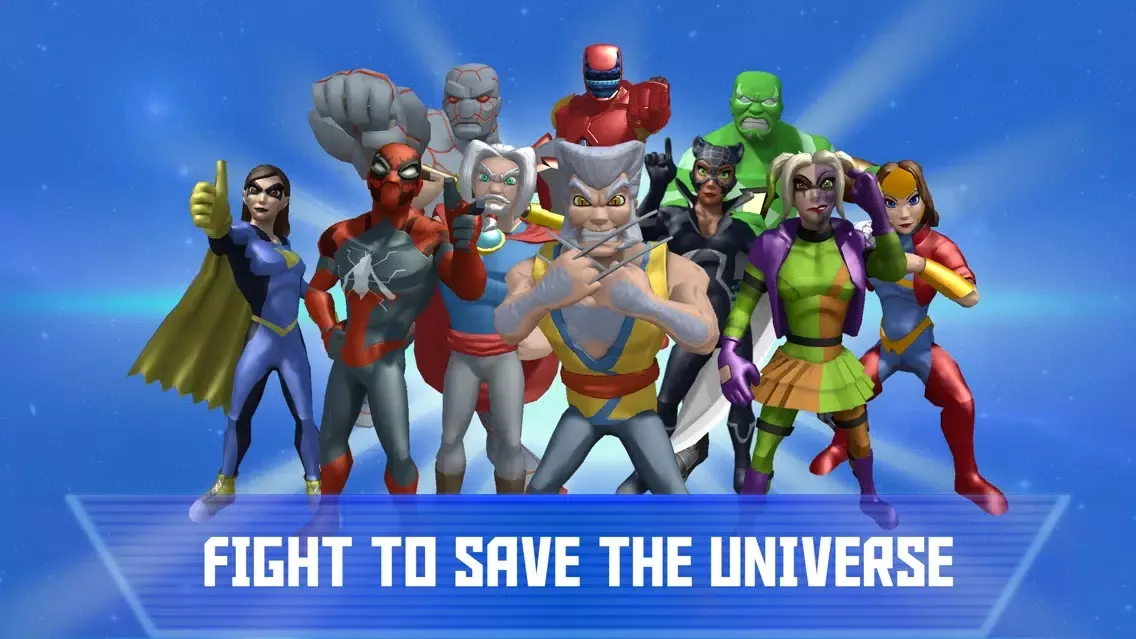تصاویر Superheroes Music Fighting Games
