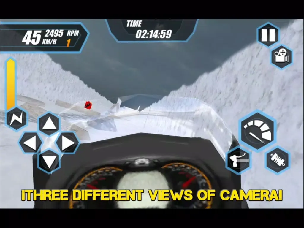 Ảnh chụp màn hình của Snow Moto Racing 2015 iPad 