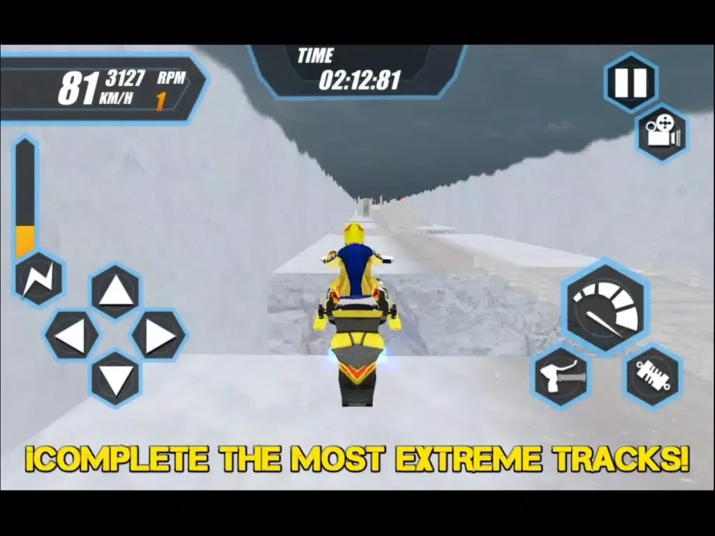 Ảnh chụp màn hình của Snow Moto Racing 2015 iPad 