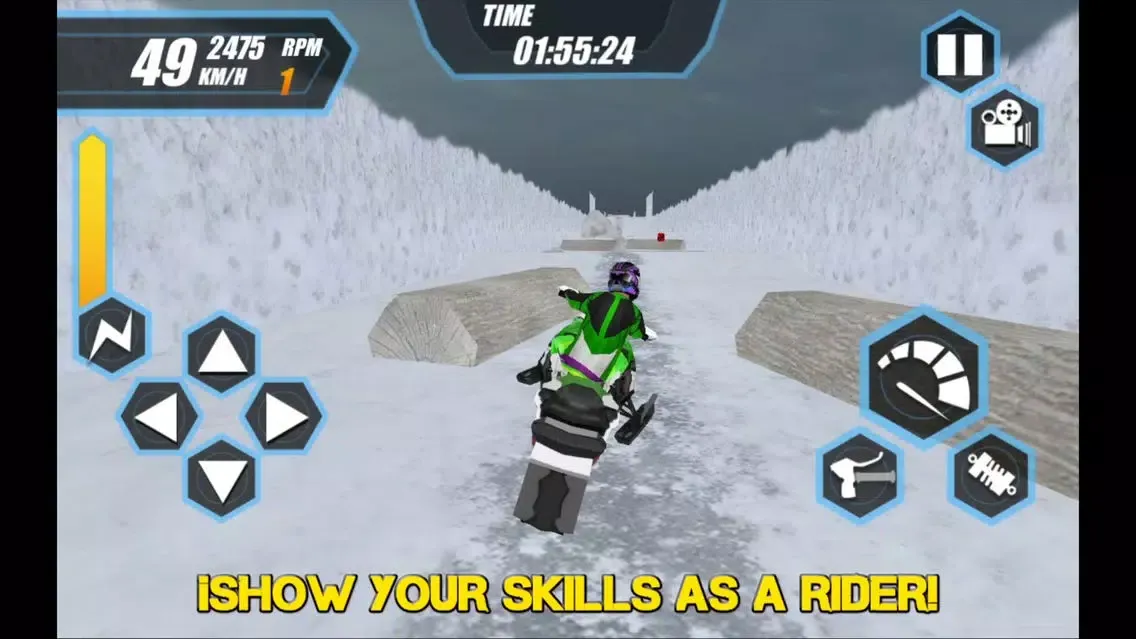 Ảnh chụp màn hình của Snow Moto Racing 2015