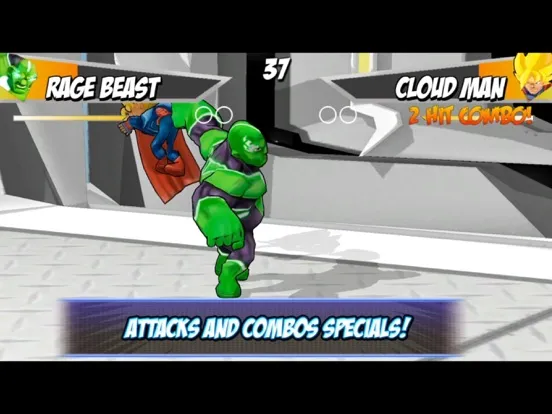 Captures d'écran de Superheros 2 Free fighting games iPad 