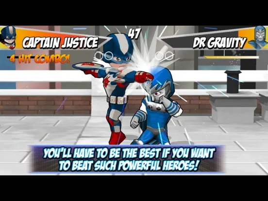 Captures d'écran de Superheros 2 Free fighting games iPad 