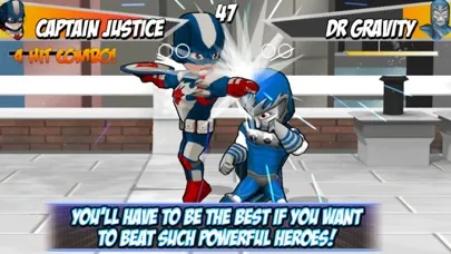 Captures d'écran de Superheros 2 Free fighting games