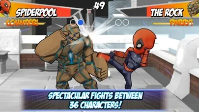 Captures d'écran de Superheros 2 Free fighting games