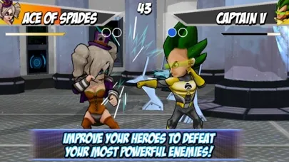 Captures d'écran de Superheros 2 Free fighting games