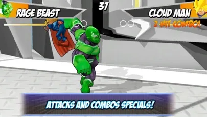 Captures d'écran de Superheros 2 Free fighting games