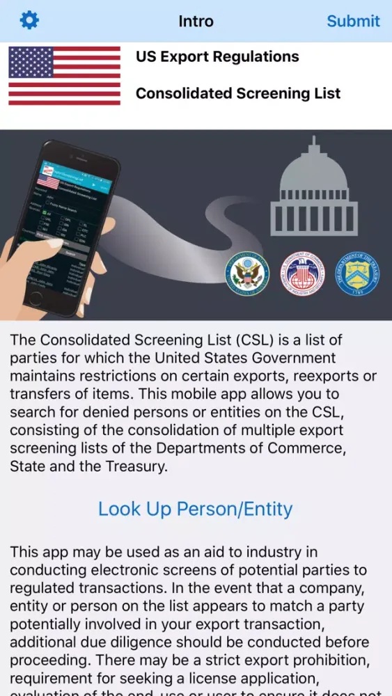 تصاویر Export Screening List