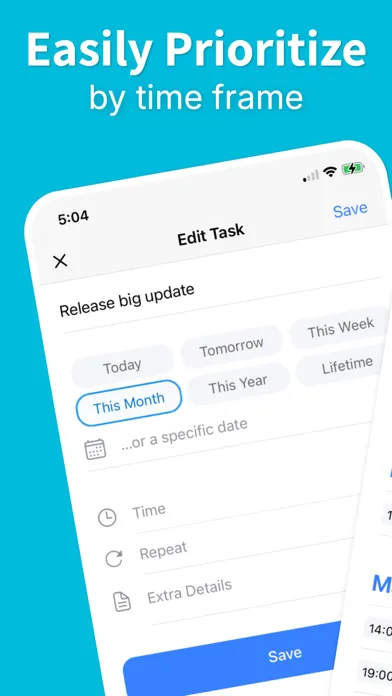 Motidayt: Tasks, Habits, Goals স্ক্রিনশট