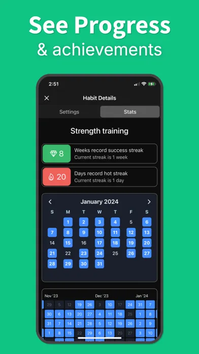 Motidayt: Tasks, Habits, Goals স্ক্রিনশট