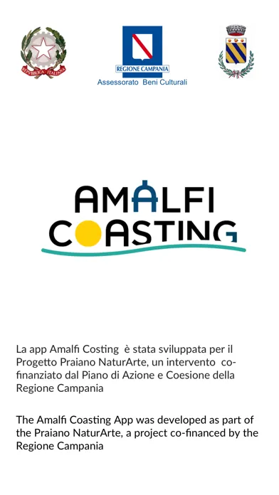 Capturas de tela do Amalfi Coasting