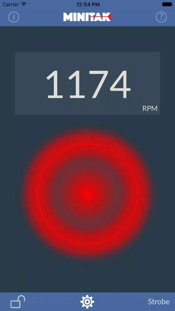 MiniTak Laser Tachometer to Measure RPM应用截图