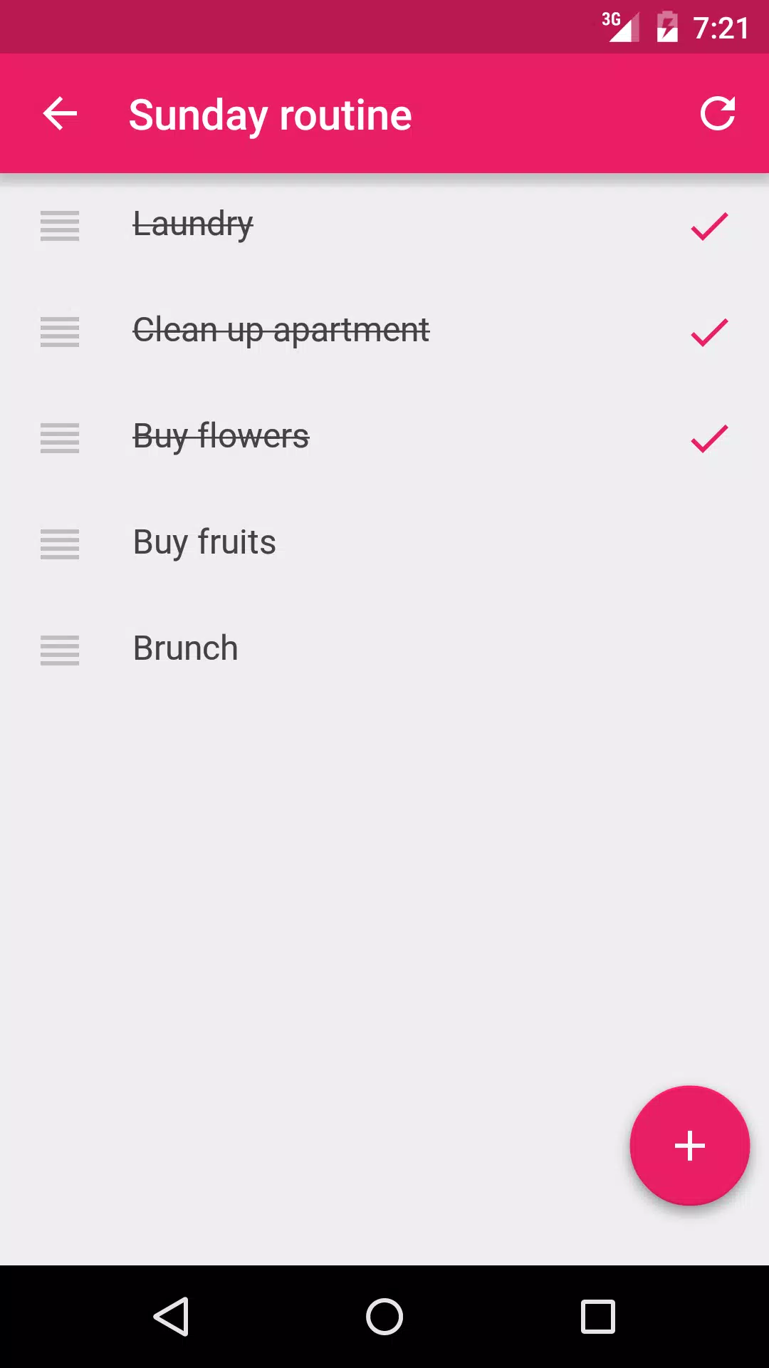 ภาพหน้าจอของ Routines Plus