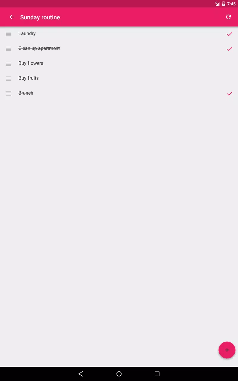 ภาพหน้าจอของ Routines Plus