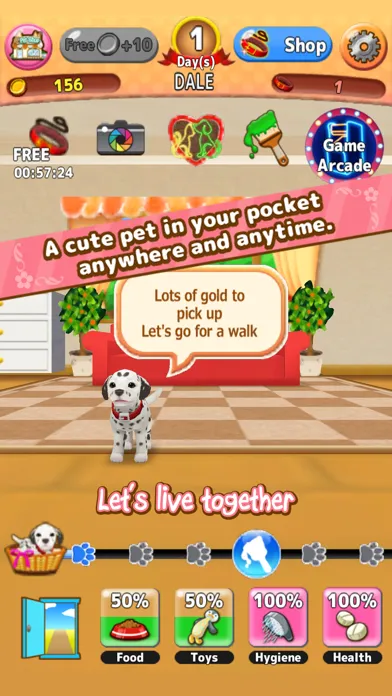 Captures d'écran de POKEPET