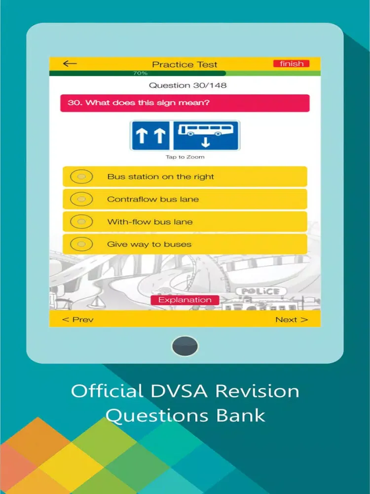 تصاویر LGV & PCV Theory Test 2017 UK - UK Drive Test iPad 