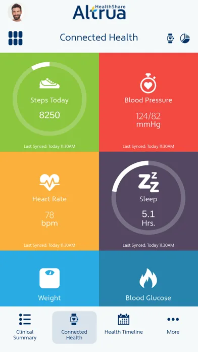 Altrua HealthShare سکرین شاٹس