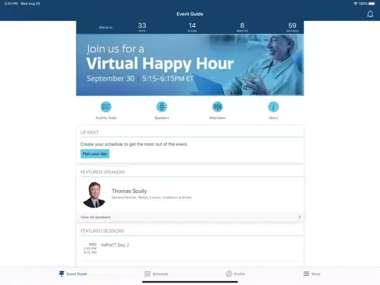 Zrzuty ekranu Altruista Health IMPACT 2020 iPad 